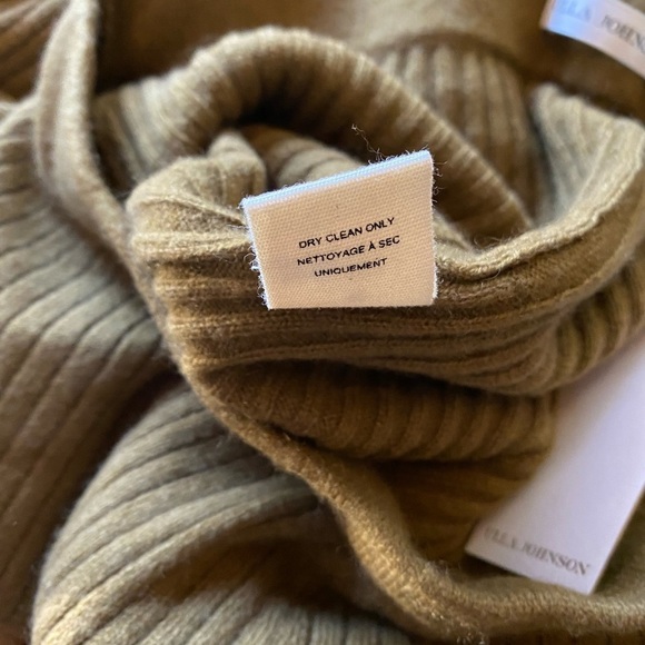 NWT Ulla Johnson Rochelle Merino Wool & Cashmere Pants in Saguaro Medium - Picture 9 of 10